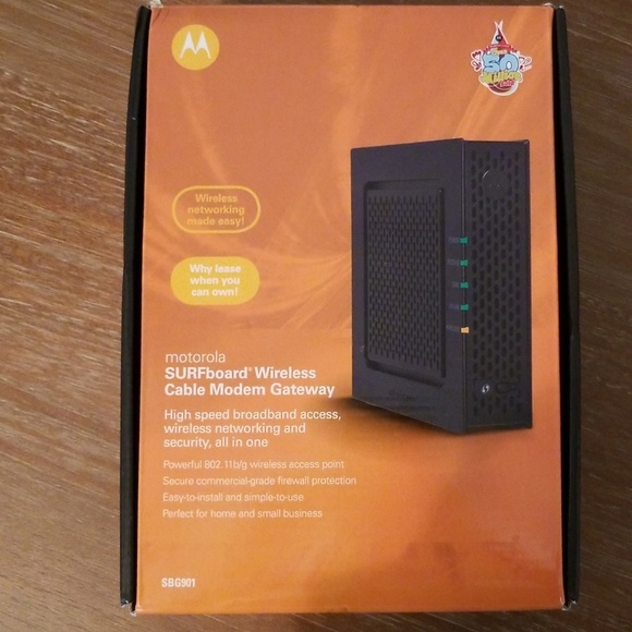 Motorola Surfboard Modem SBG901 - Picture 1 of 6